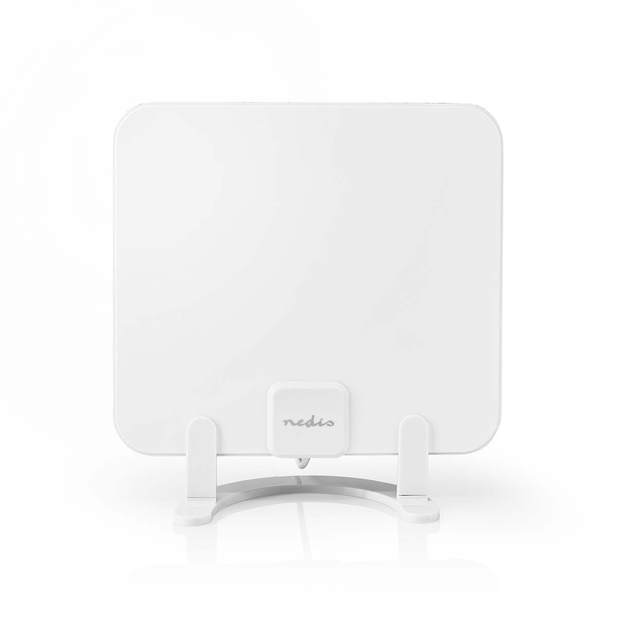 Nedis Antenne intérieure Actif FM / UHF / VHF Gamme de réception: 0-25 km LTE700 Gain: 30 dB ABS Blanc