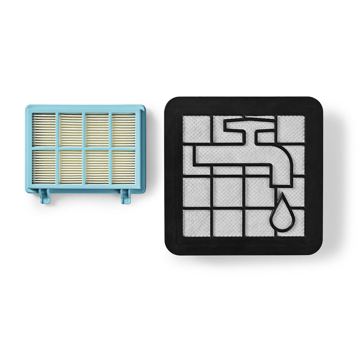 Nedis HEPA Filter Set Remplacement pour: Philips Filtre HEPA et filtre moteur H11