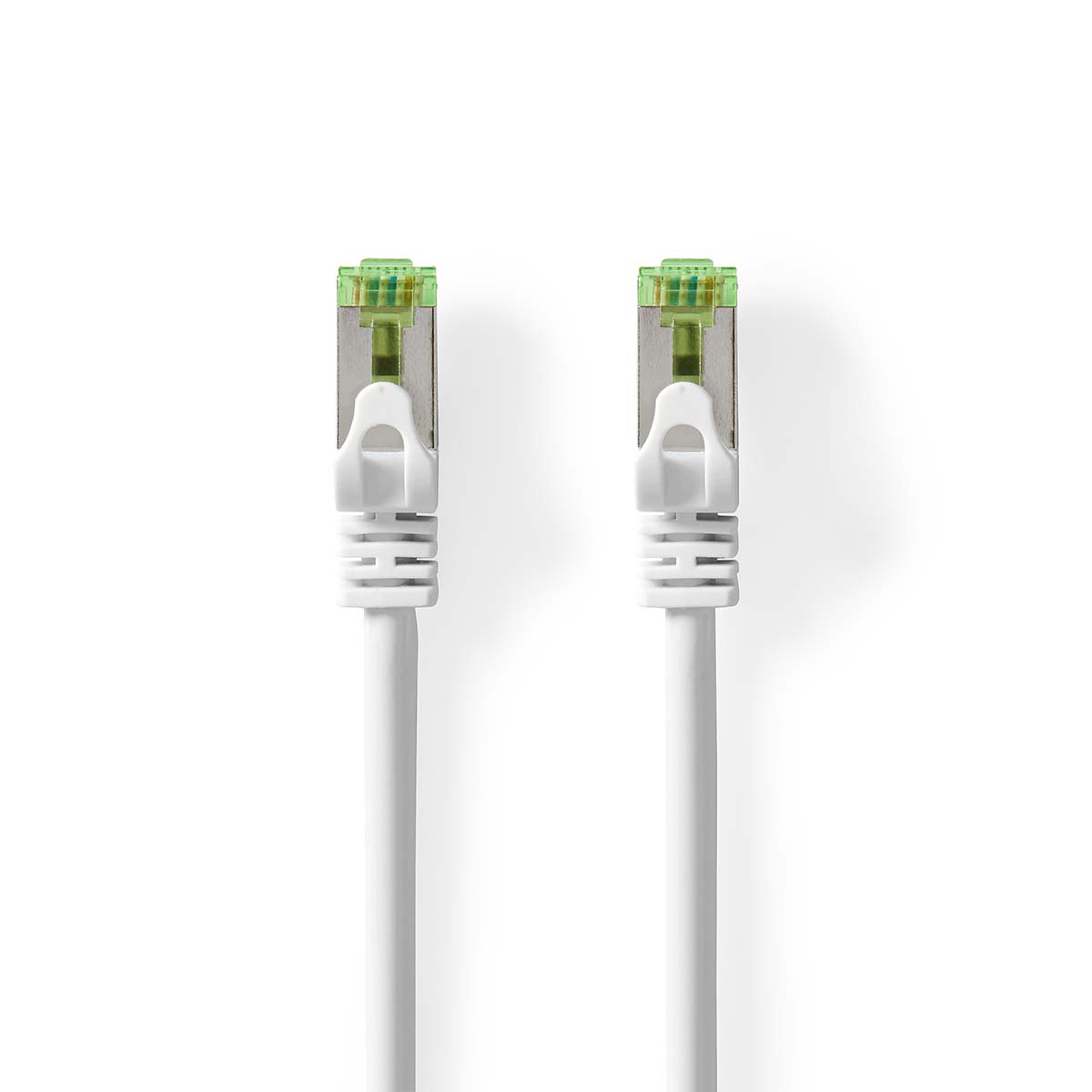 C2G Câble réseau CAT7 S/FTP RJ45 Male RJ45 Male 10.0 m Snagless Rond LSZH Blanc Enveloppe