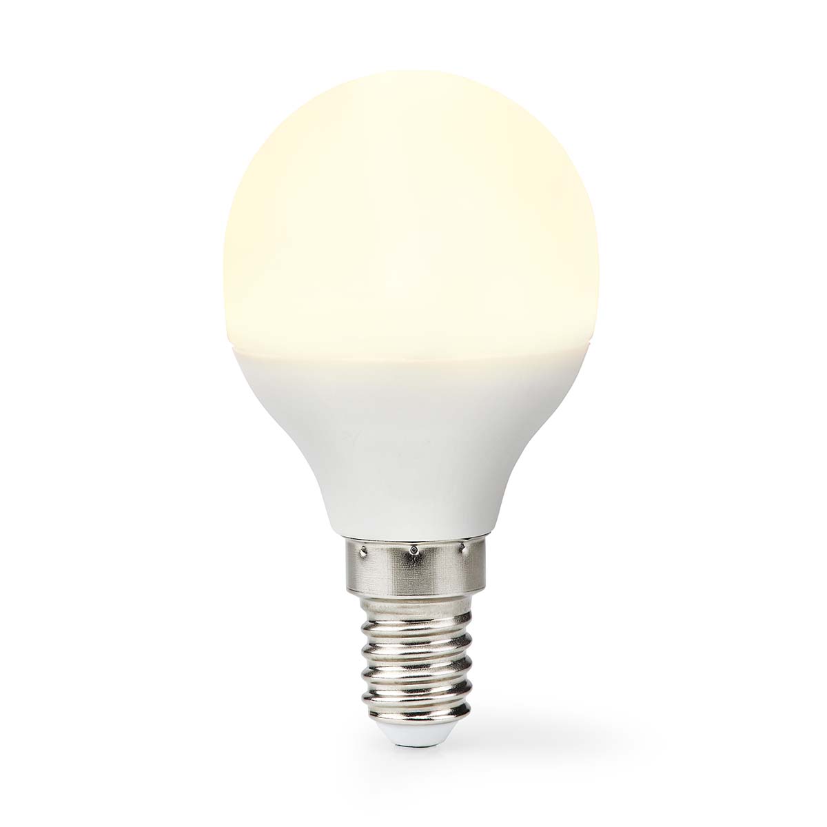 Nedis Ampoule LED E14 G45 4.9 W 470 lm 2700 K Blanc Chaud Givré 1 pièces