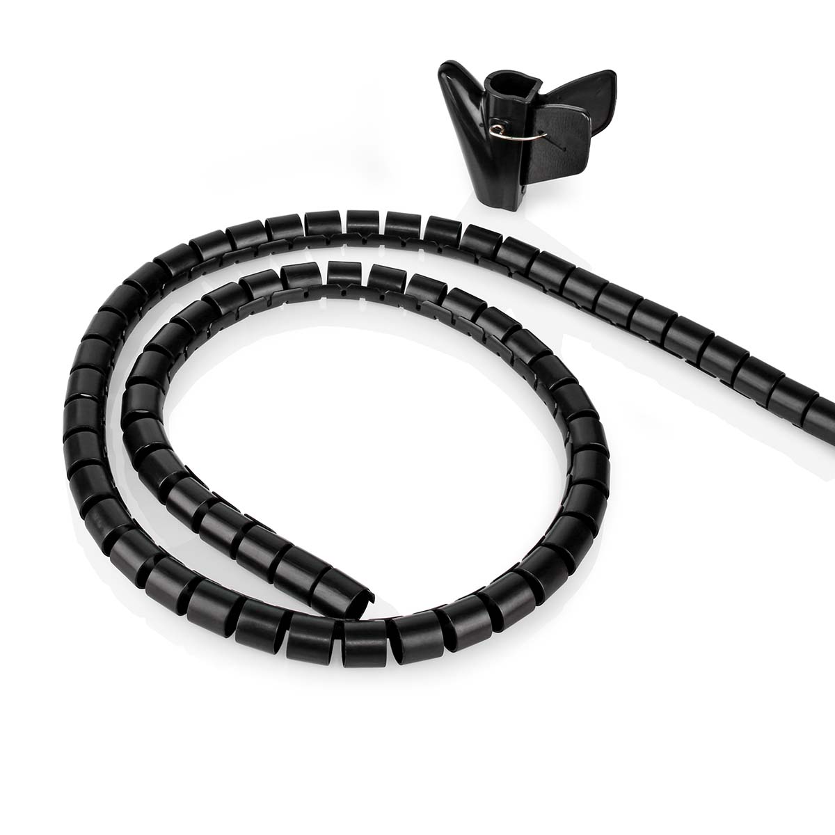 Nedis Gestion des câbles Manchon en spirale 1 pièces Épaisseur maximale du câble: 16 mm PE Noir