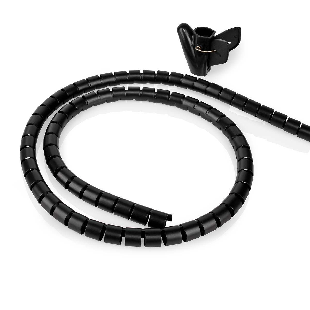 Nedis Gestion des câbles Manchon en spirale 1 pièces Épaisseur maximale du câble: 22 mm PE Noir