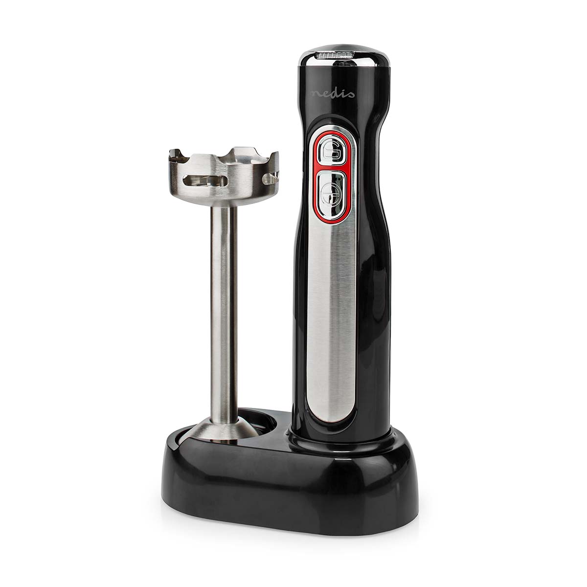 Nedis Mixeur 100 W Paramètres de vitesse: 1-Réglage de la vitesse Argent / Noir