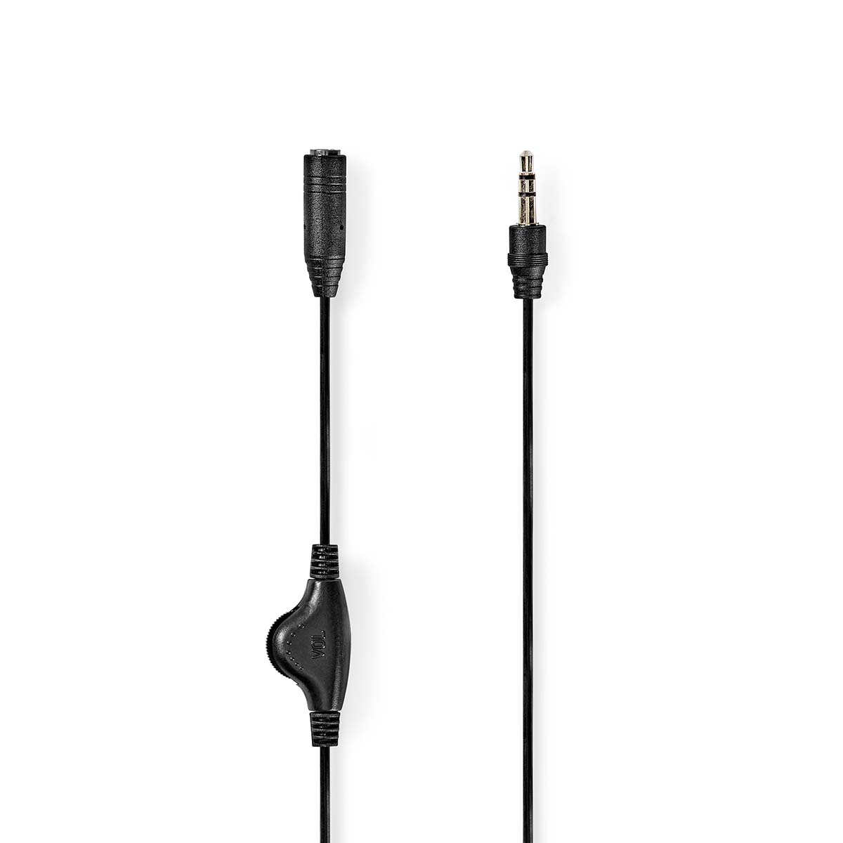 Nedis Câble audio stéréo 3.5 mm Mâle vers 3.5 mm Femelle 1.00 m
