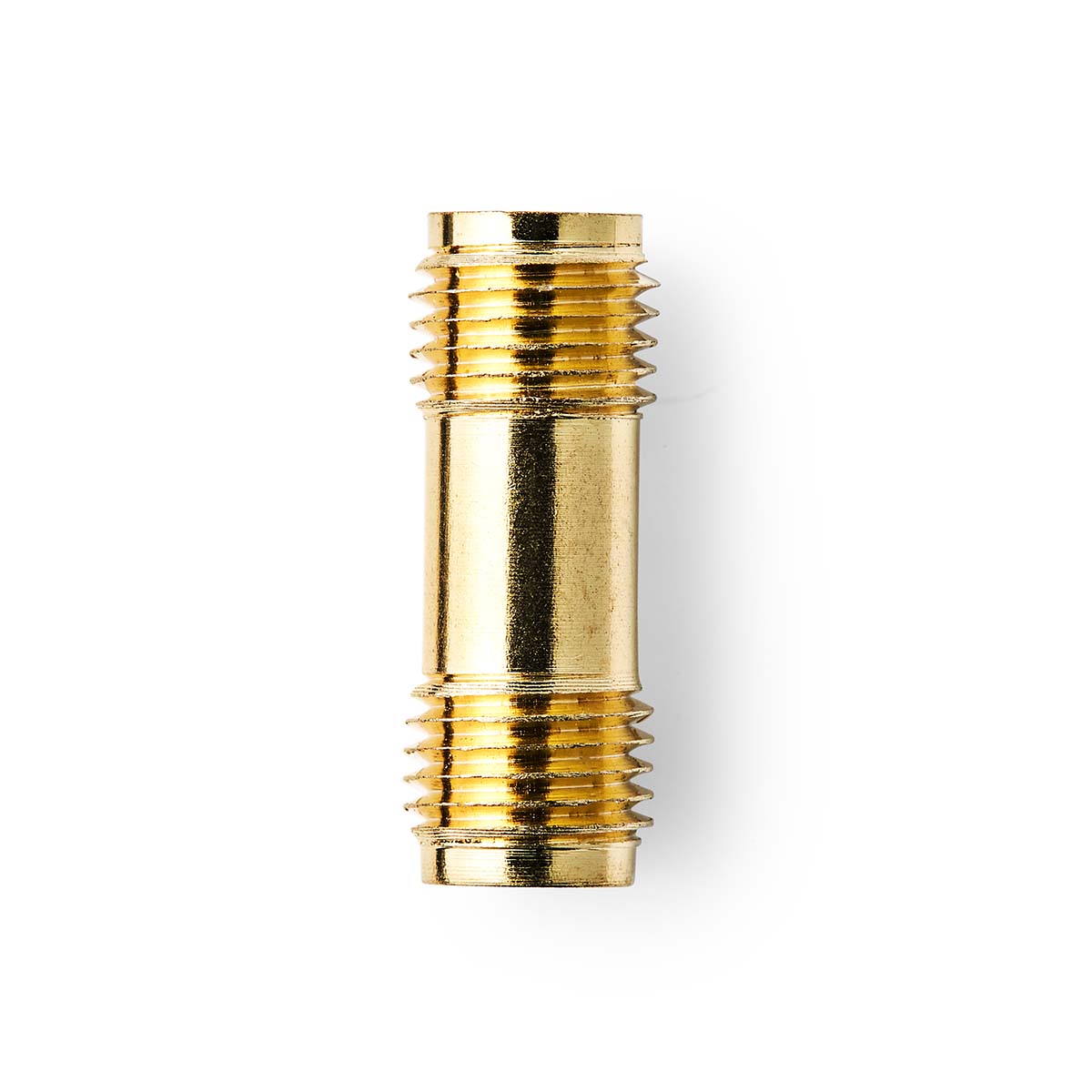 Nedis Adaptateur SMA  SMA femelle  SMA femelle  Plaqué or  50 Ohm  Droit  Cuivre  Or  2 pièces  Boîte
