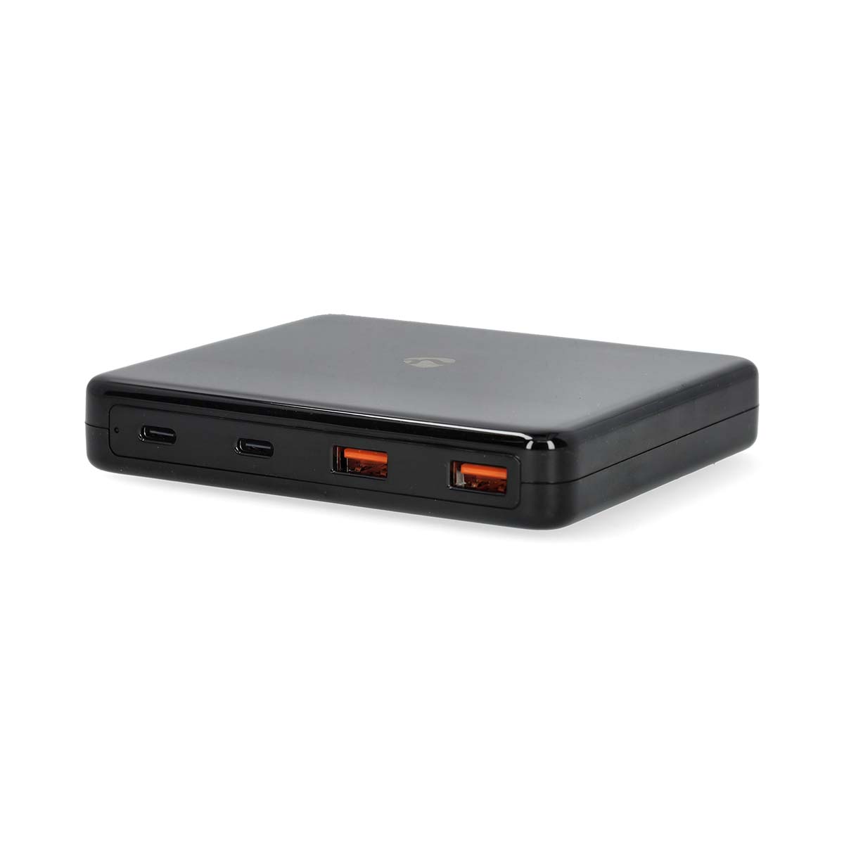 Nedis Chargeur mural 65 W GaN Fonction de charge rapide 1.5 / 2.0 / 3.0 / 3.25 A A Nombre de sorties: 4 USB-A / USB-C™ Euro 1.50 m Sélection Automatique de la Tension