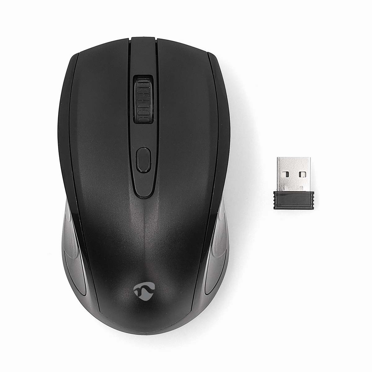 Nedis Souris Sans Fil 800 / 1200 / 1600 dpi PPP (DPI) réglable Nombre de boutons: 4 Pour Droitier et Gaucher