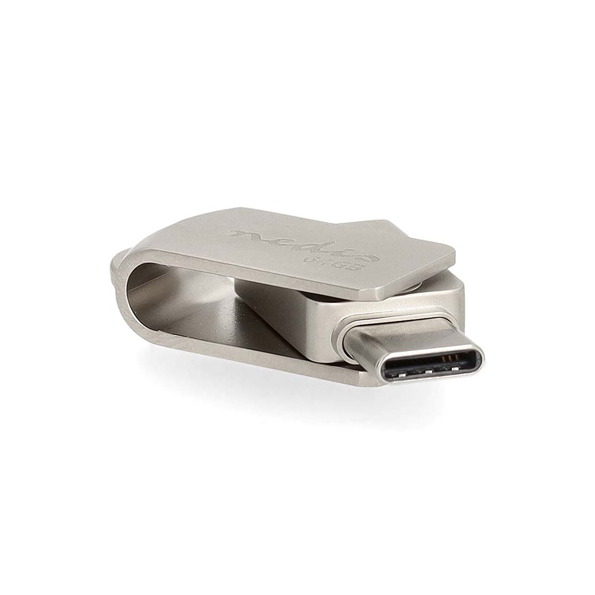 Nedis Lecteur Flash USB 64 GB USB-A / USB-C™ Vitesse de lecture: 90 MB/s Vitesse d'écriture: 20 MB/s