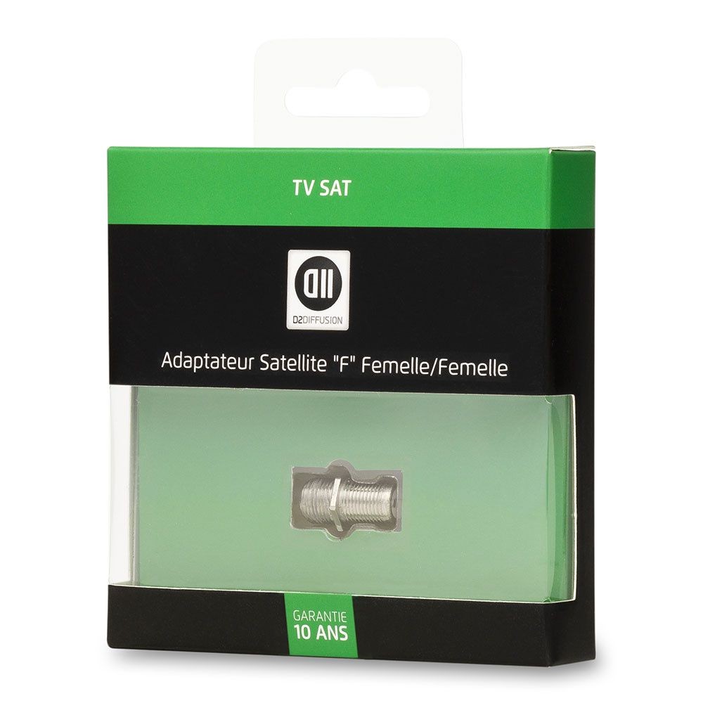 D2 Diffusion Adaptateur Satelite Fiche F femelle/femelle