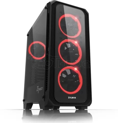 ZALMAN Boitier Moyen Tour ATX S5 Neo RGB avec panneaux vitrés (Noir)