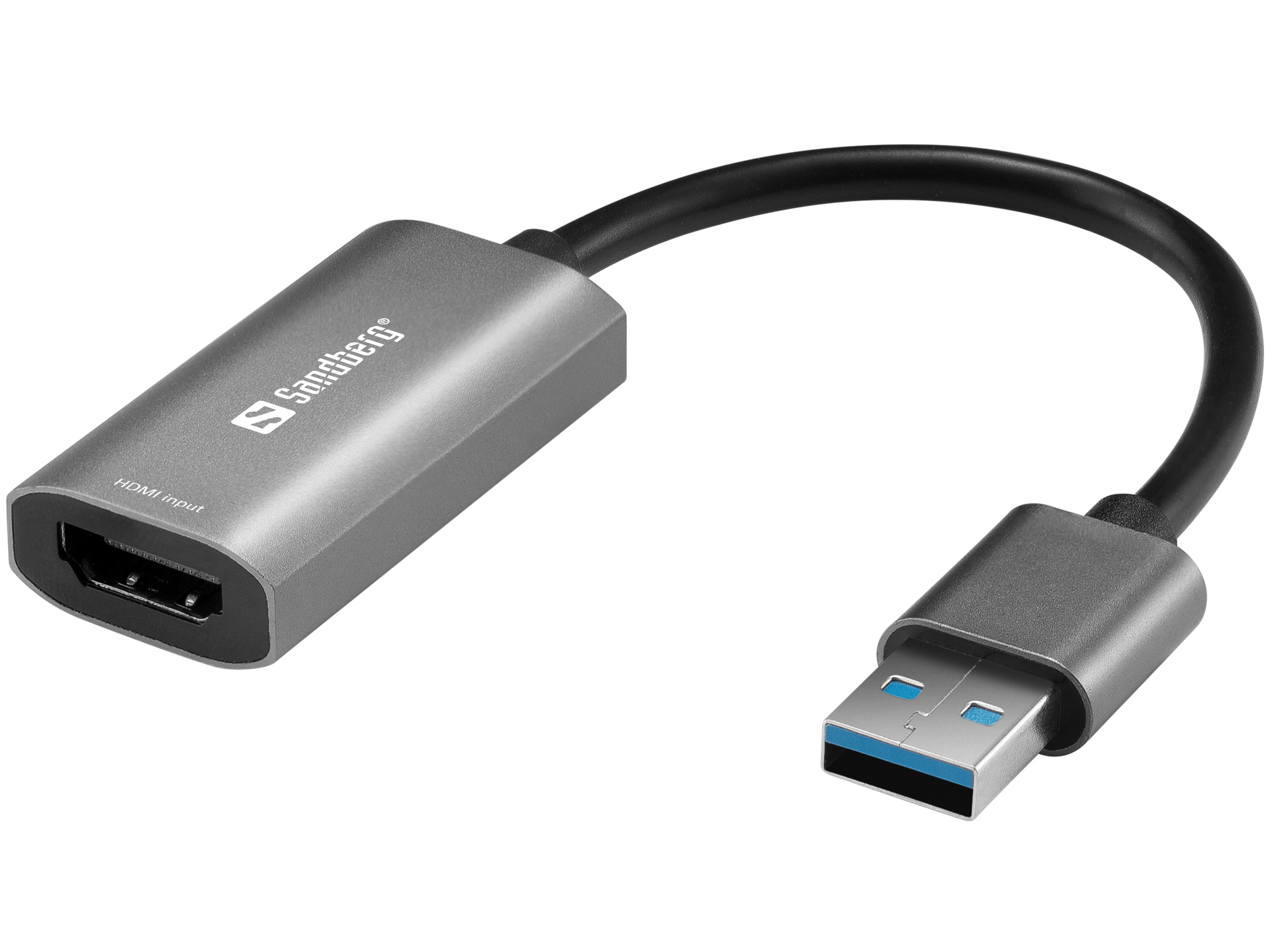 SANDBERG Sandberg USB 3.0 > HDMI (ST-BU) Adapter 4K Grau