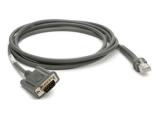 ZEBRA Câble Série RS232 Gris 2m