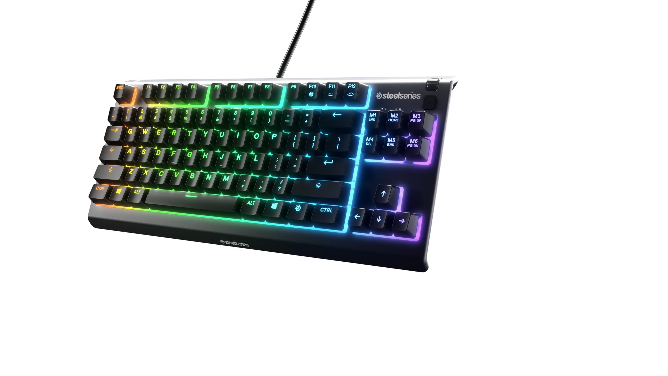 SteelSeries Clavier de jeu américain SteelSeries Apex 3 TKL RVB