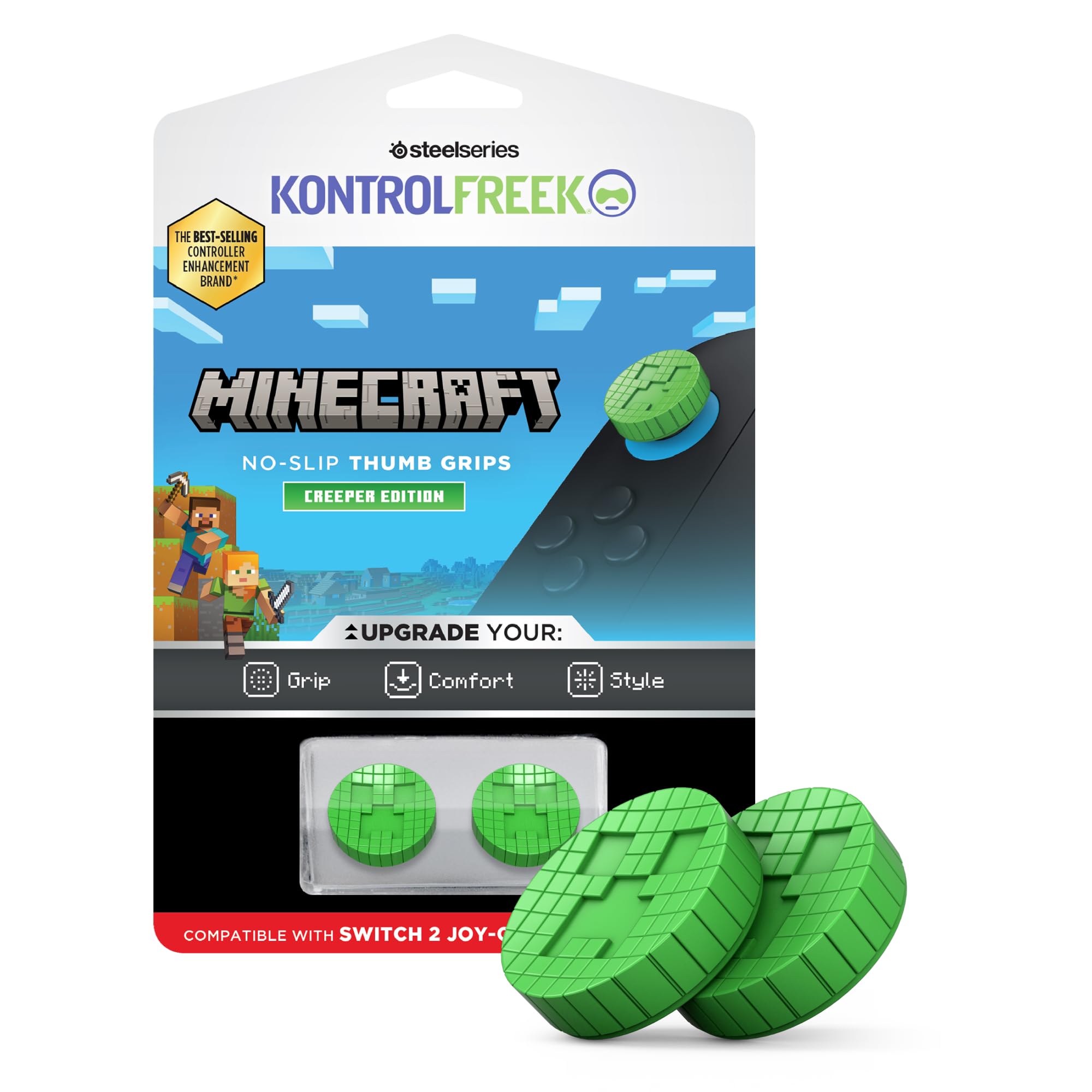 SteelSeries SteelSeries KontrolFreek No-Slip Thumb Grips Creeper