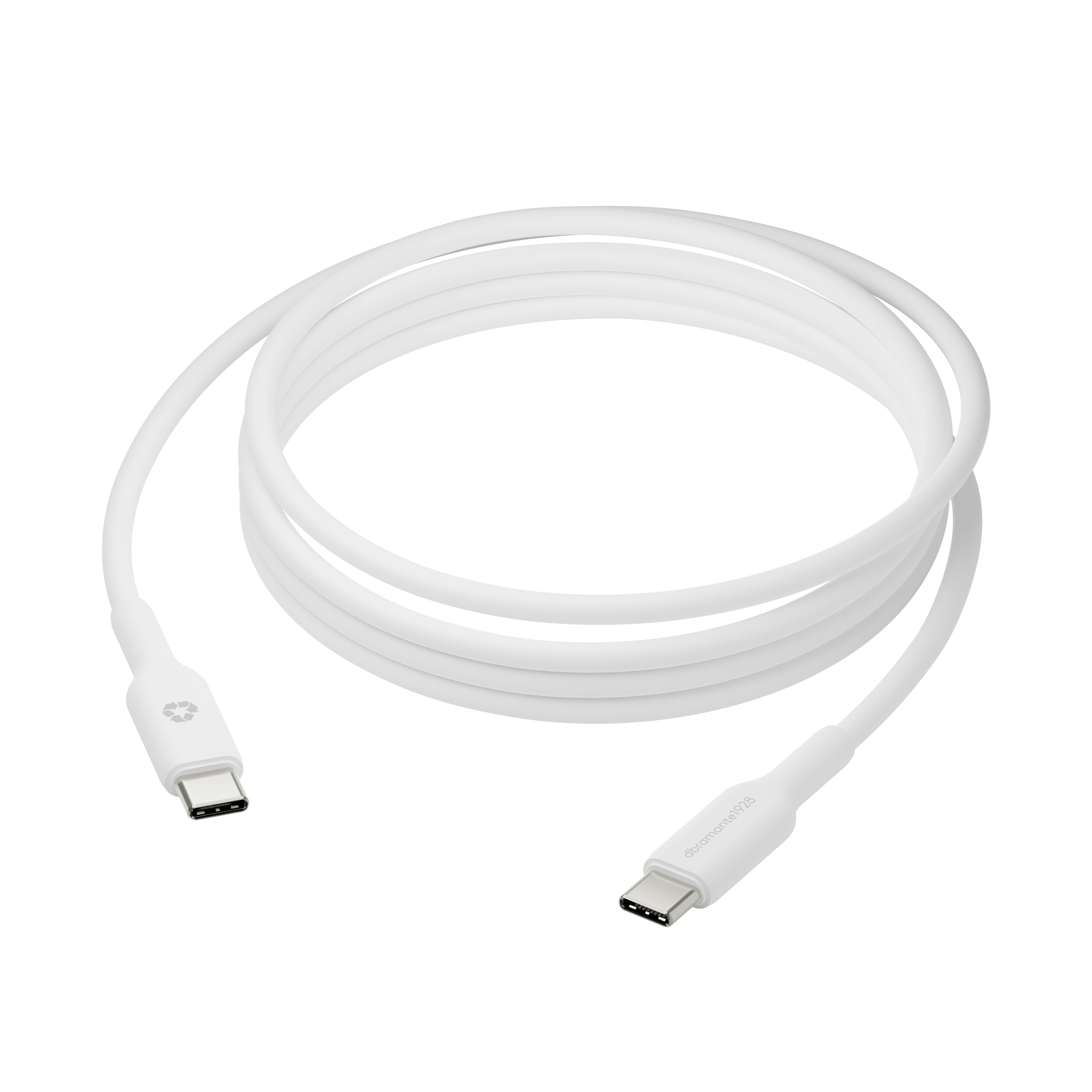 D.bramante1928 Bulk-Cable-2mUSB-CtoUSB-C-W