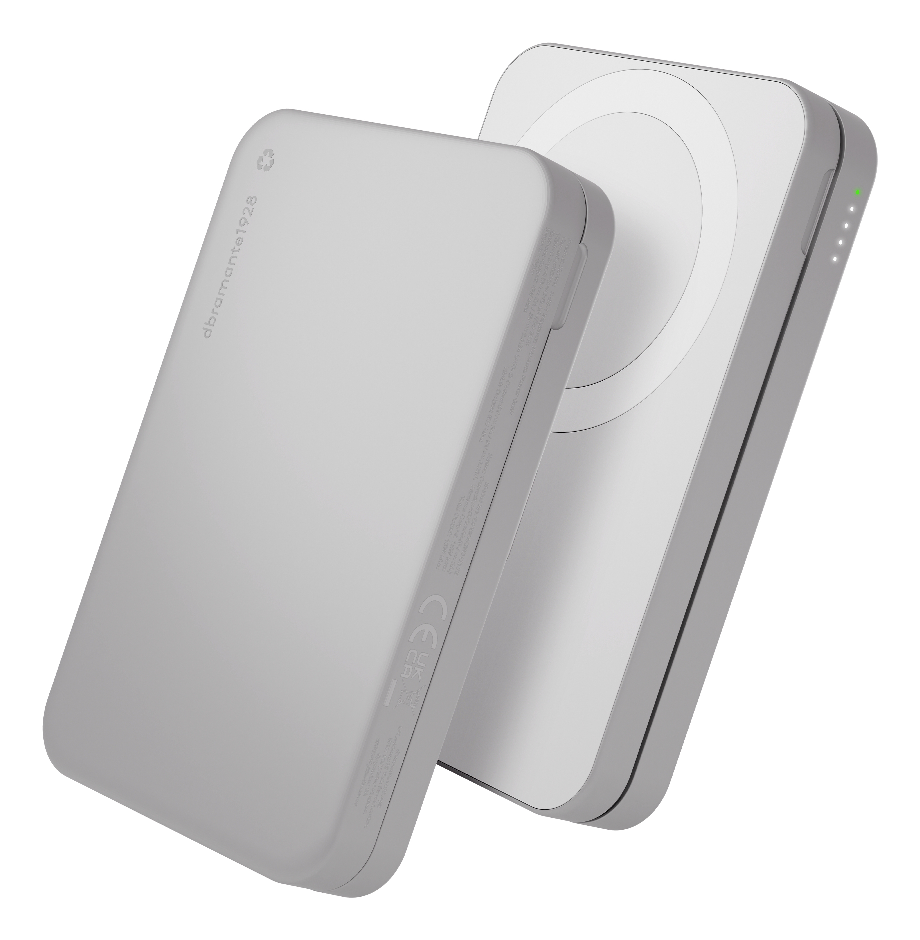D.bramante1928 rechargePowerBank8KWL3in1Qi1.3WHT