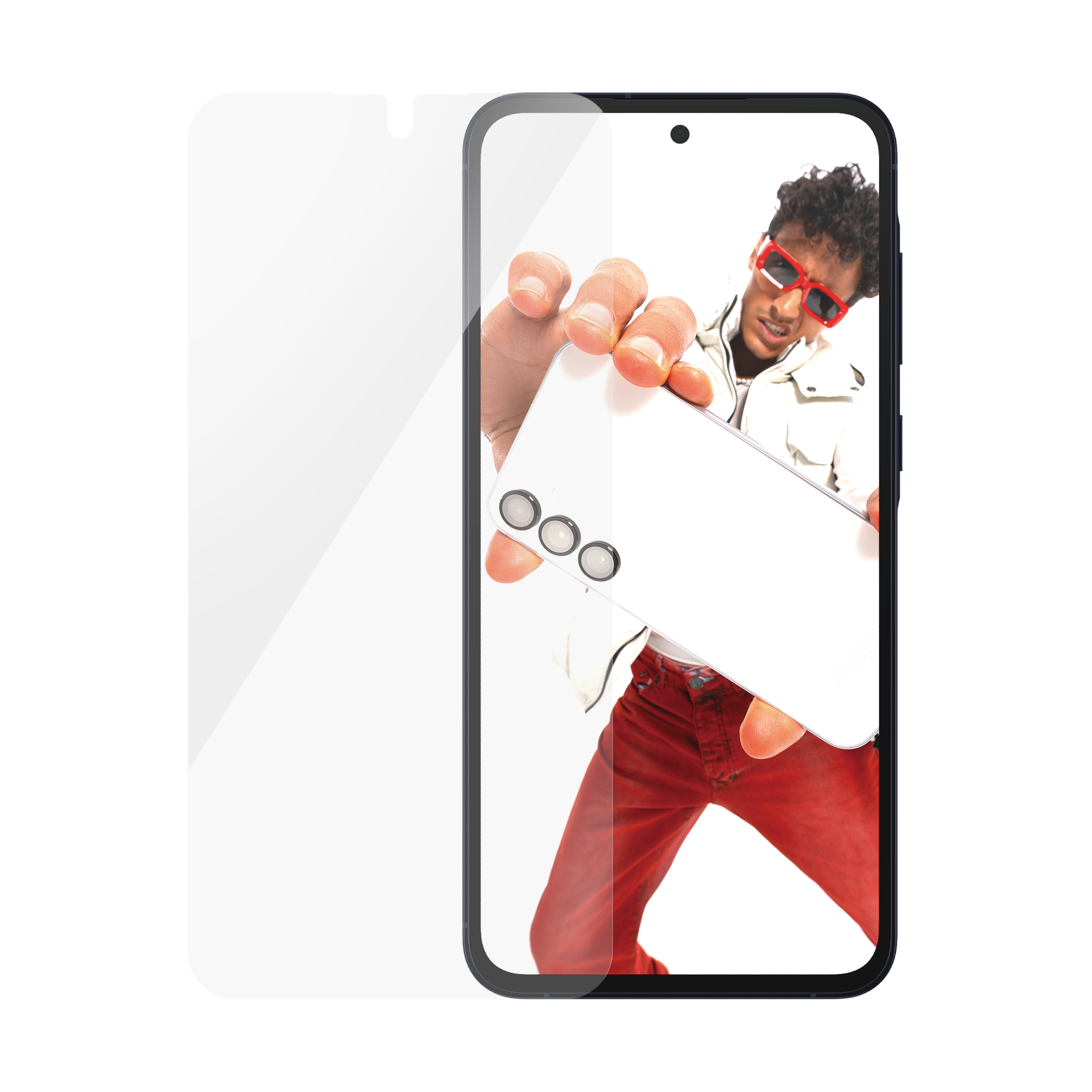 PanzerGlass Verre Trempé de Protection pour Samsung Galaxy A55 5G Haute Résistance