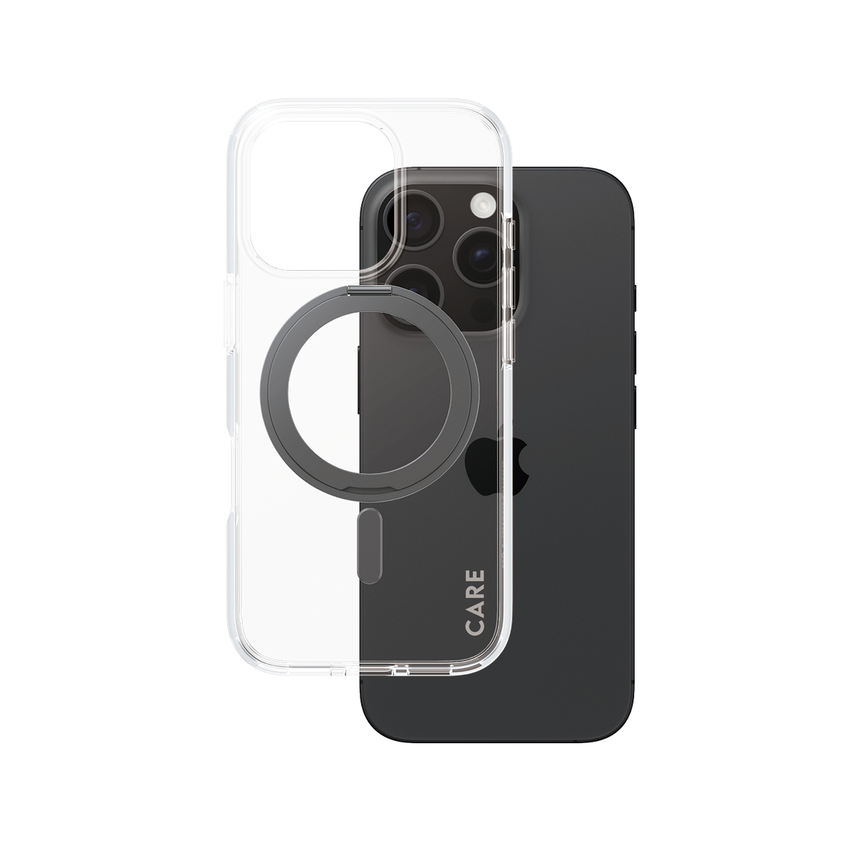 PanzerGlass Coque Feature Kickstand iPhone 16 Pro Noir