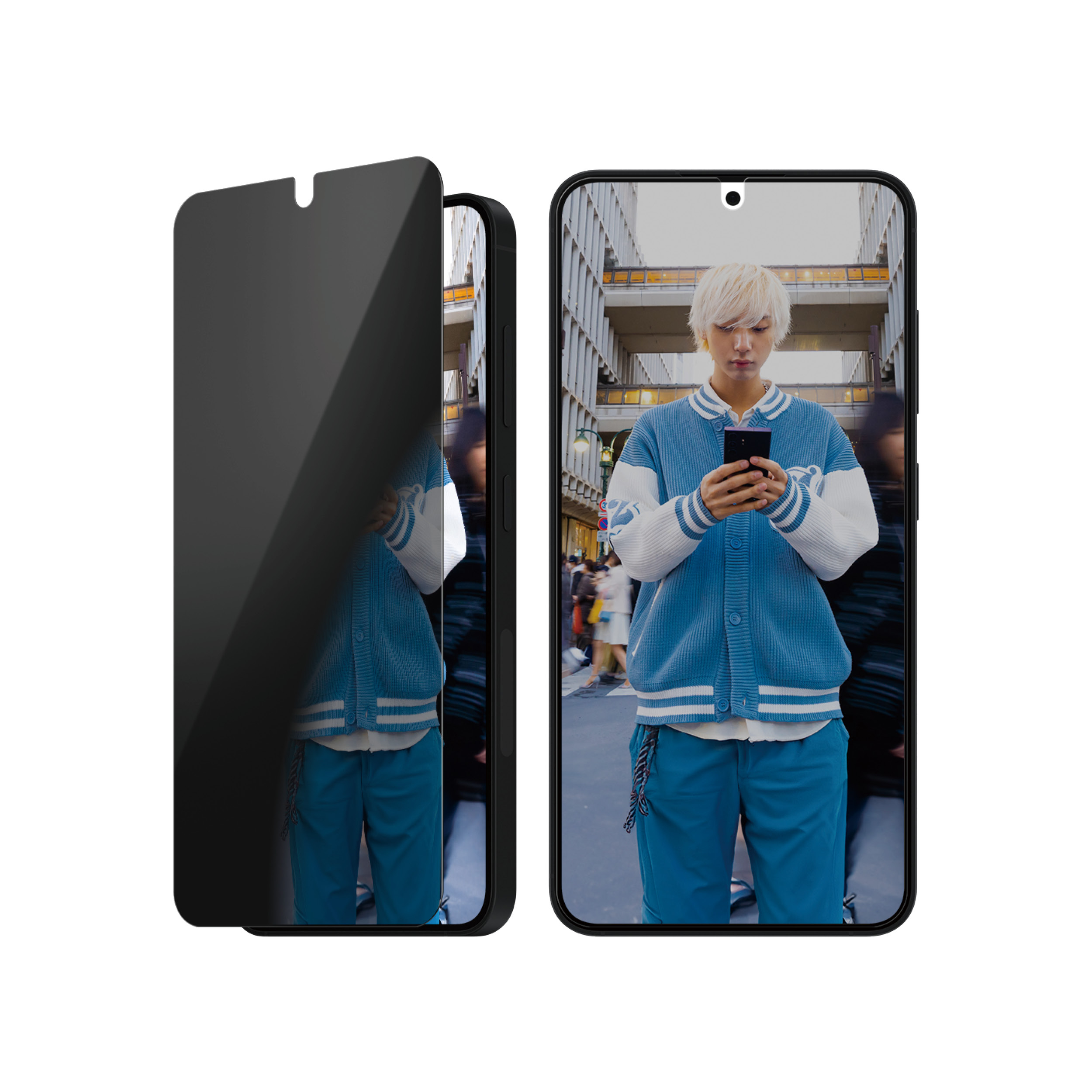 PanzerGlass ® Privacy Screen Protector Samsung Galaxy S25 S24 Ultra-Wide Fit Protection d'écran transparent 1 pièce(s)