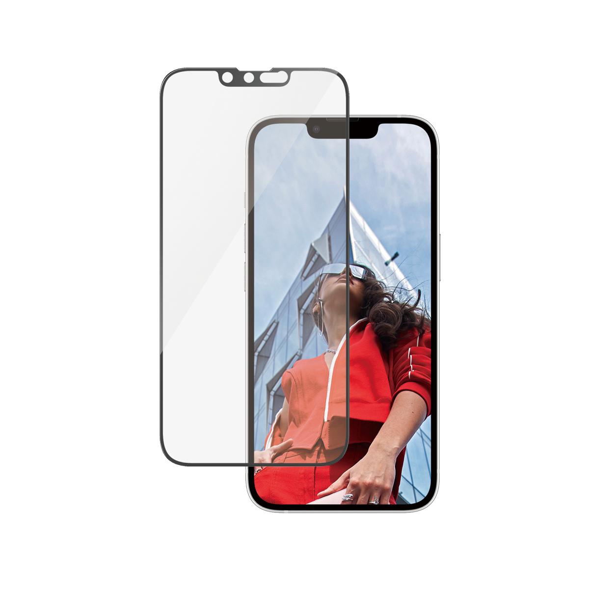PanzerGlass Protection d'écran en verre trempé transparent pour iPhone 13/13 Pro/14/16e