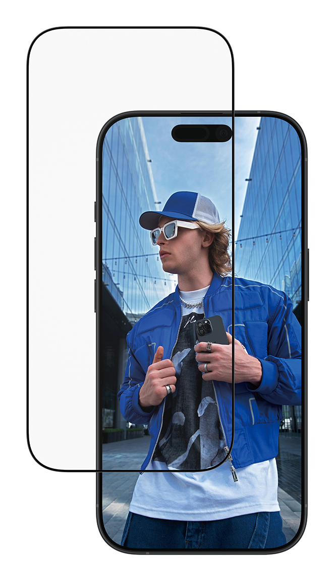 PanzerGlass Protecteur d'écran iPhone 17 iPhone 16 Pro Ultra-Wide Fit EasyAligner