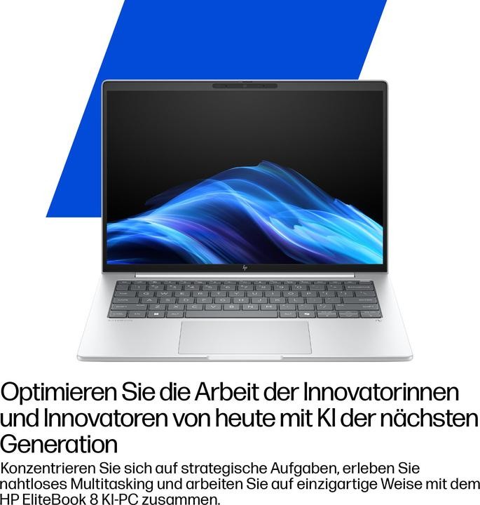 HP PC Portable EliteBook 8 G11 16 AI 16 pouces Ultra 7 32 Go RAM 1 To SSD