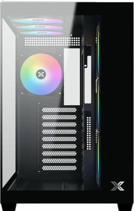 Xigmatek Boitier Moyen Tour ATX  Aqua V Air H23A RGB avec panneaux vitrÃ©s (Noir)