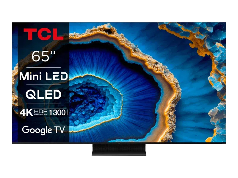TCL Modèle du produit : TV MiniLED QLED 65C803