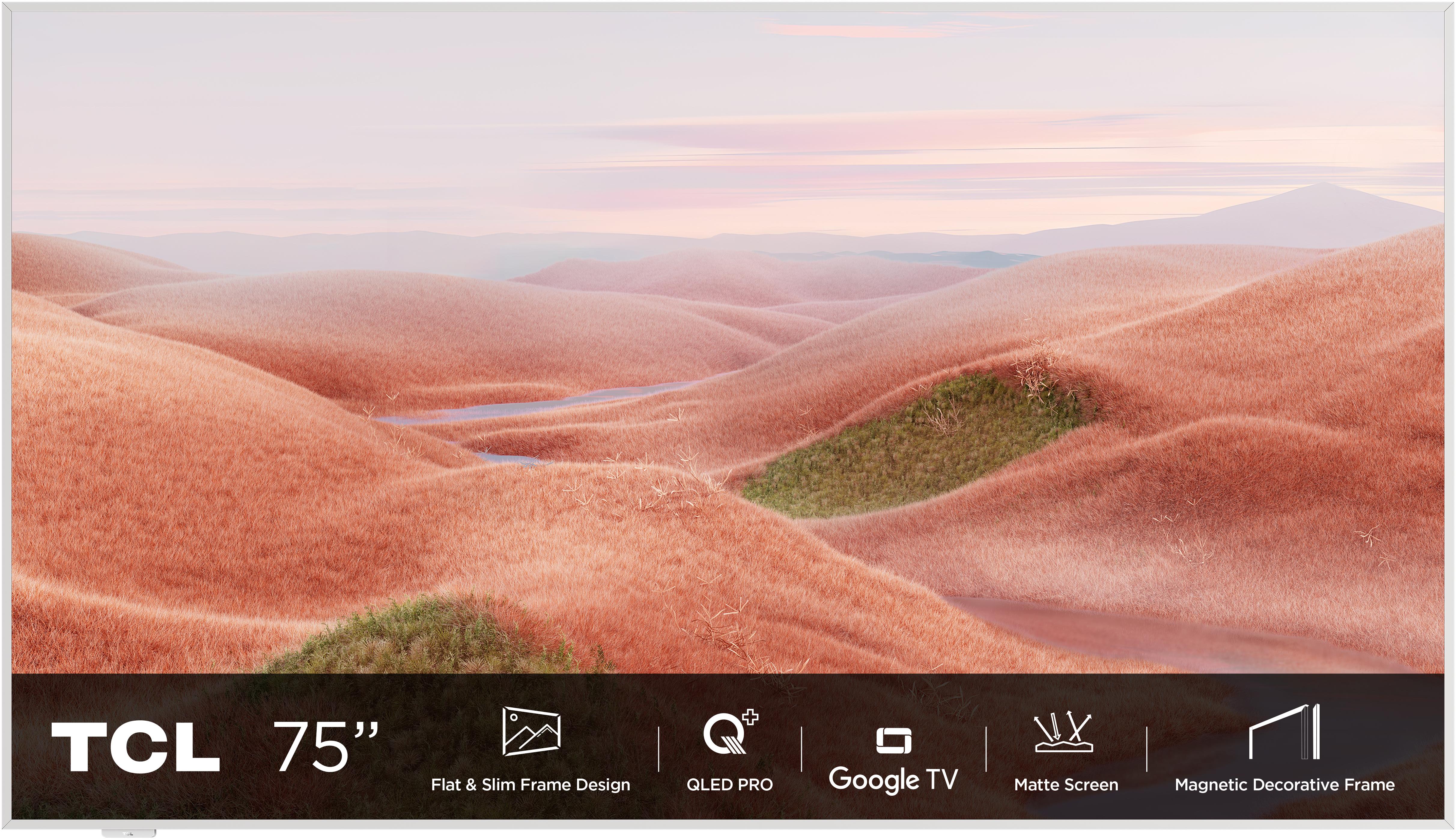 TCL 75A300W NXTFrame PRO QLED Galerie d'art 4k 190cm 2024
