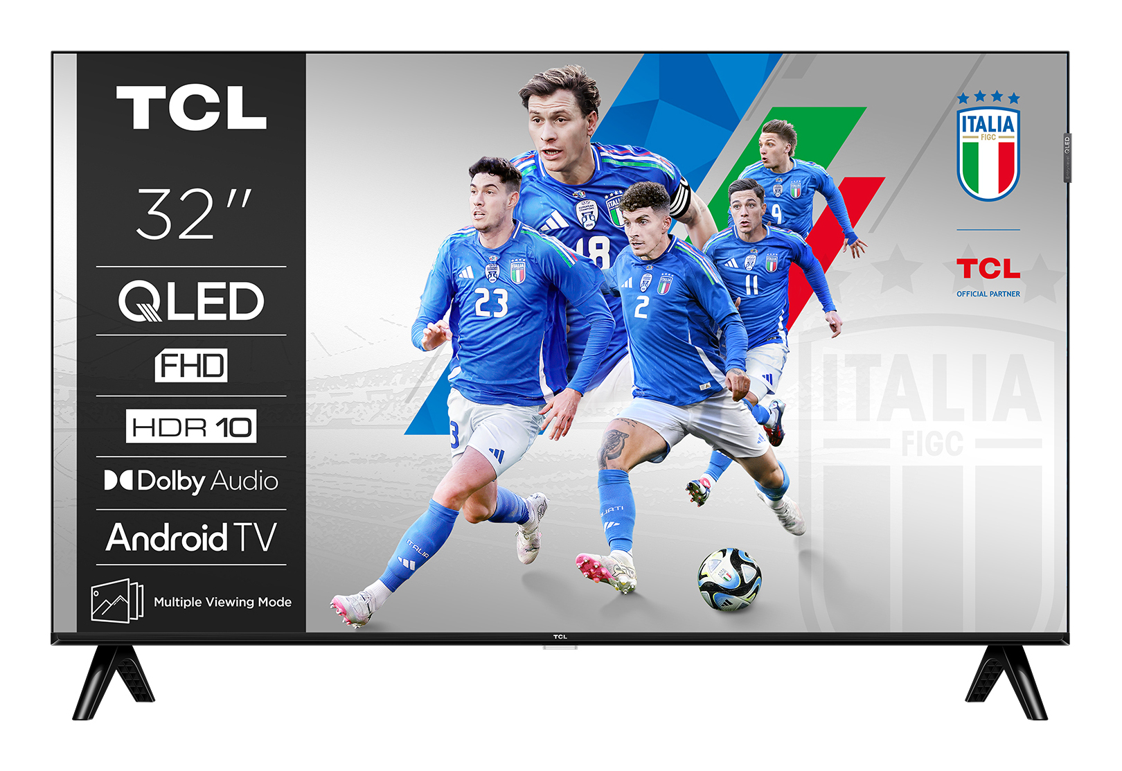 TCL 32S59K Qled Cadre sans bord 50 Hz Full HD 80 cm