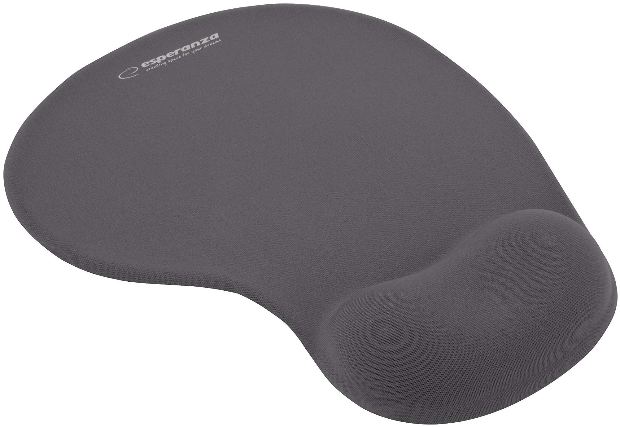 Esperanza Tapis de souris avec repose poignet en gel EA137 (Gris)
