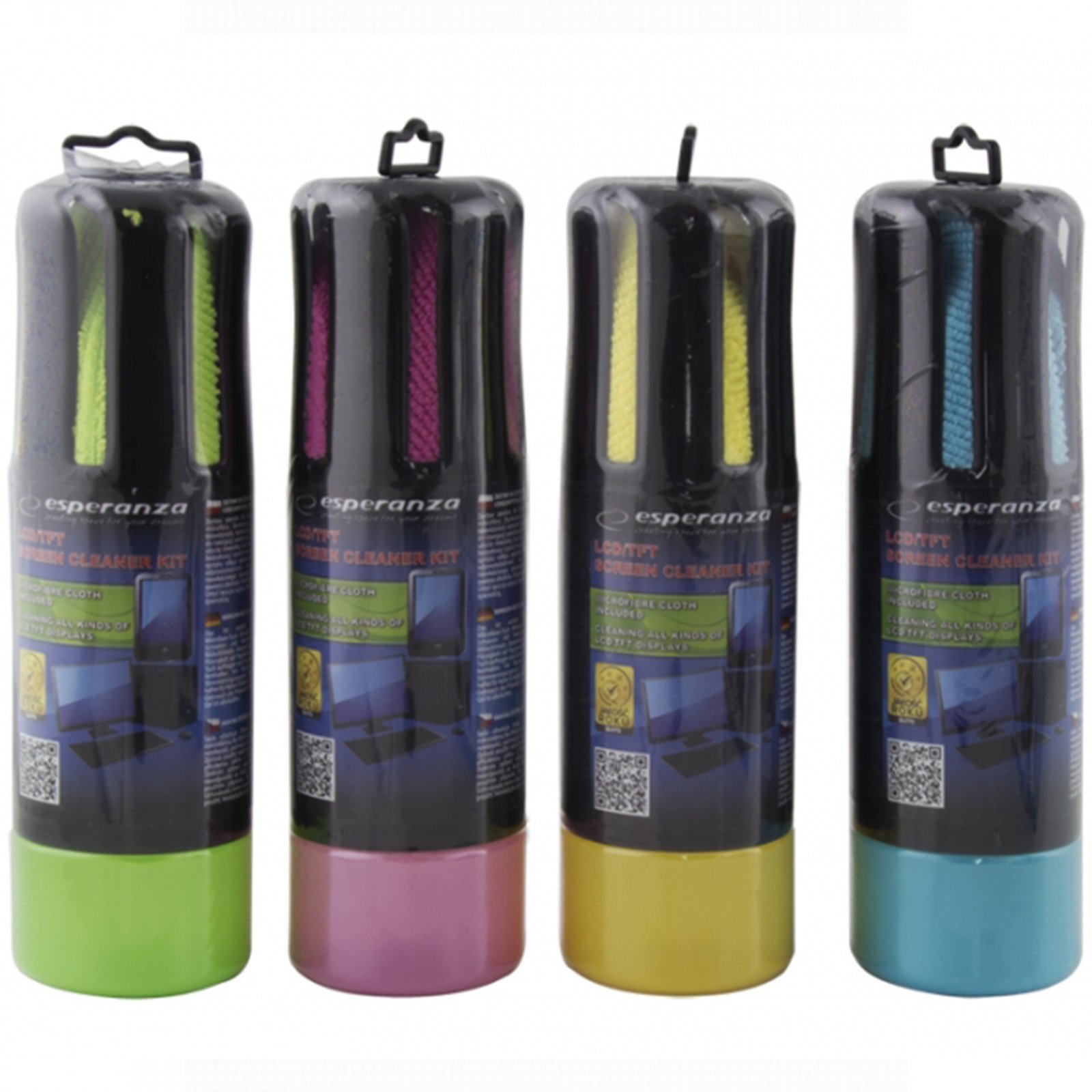 Esperanza Modèle du produit : Nettoyant pour écran LCD ES122M 150ml avec lingette microfibre