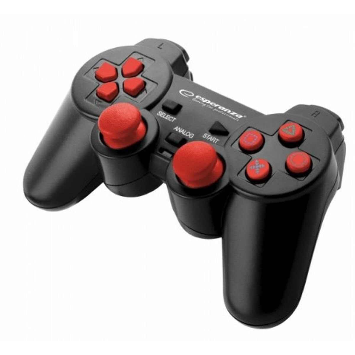 Esperanza Manette de jeu sans fil Corsair EG106 (Noir/Rouge)