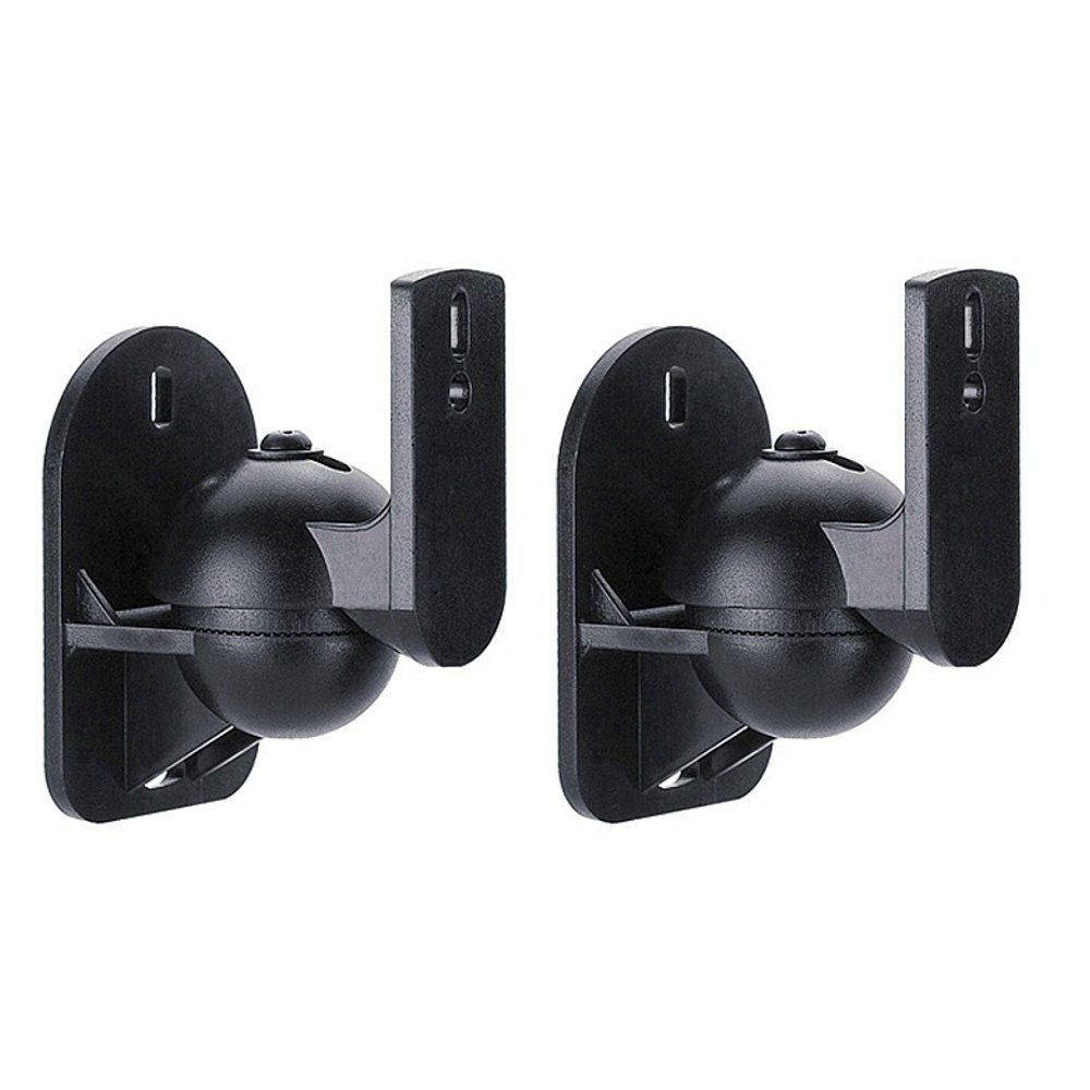 Maclean Energy Lot de 2 Supports muraux haut-parleur MC-526