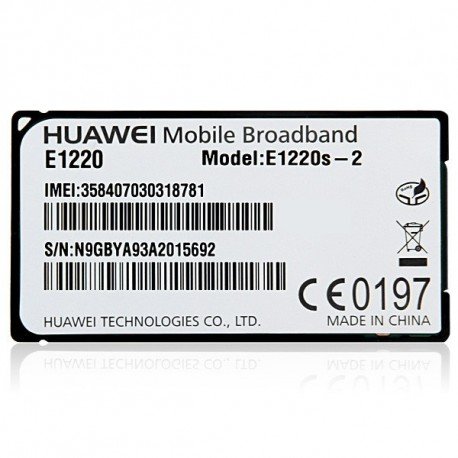 Huawei Modèle du produit : Module 3G pour tablette DUST DU-i100BK132