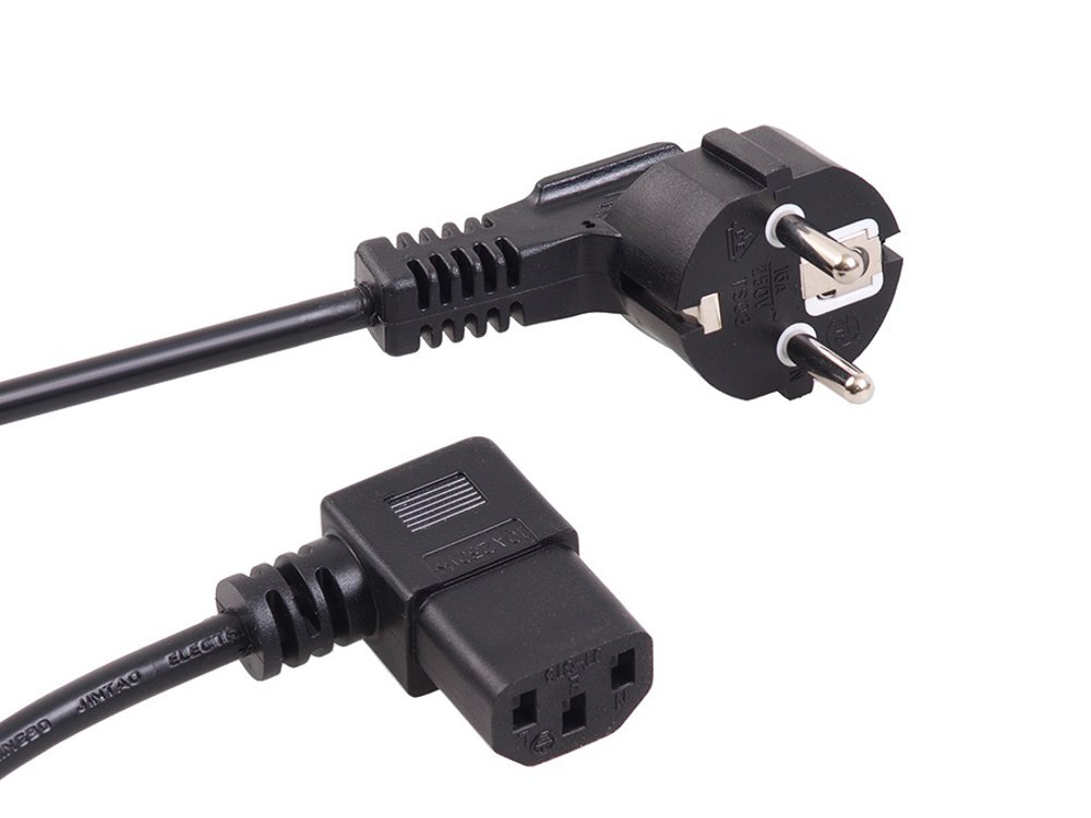 Maclean Energy Cable d'alimentation Maclean 3m coudé (MCTV-803)