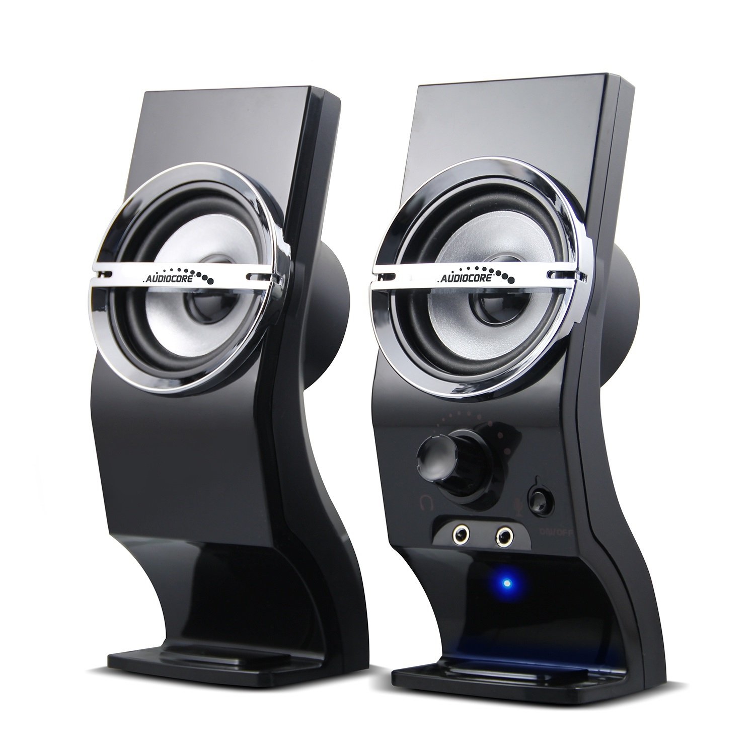 Audiocore Enceintes AudioCore AC805 USB (Noir)