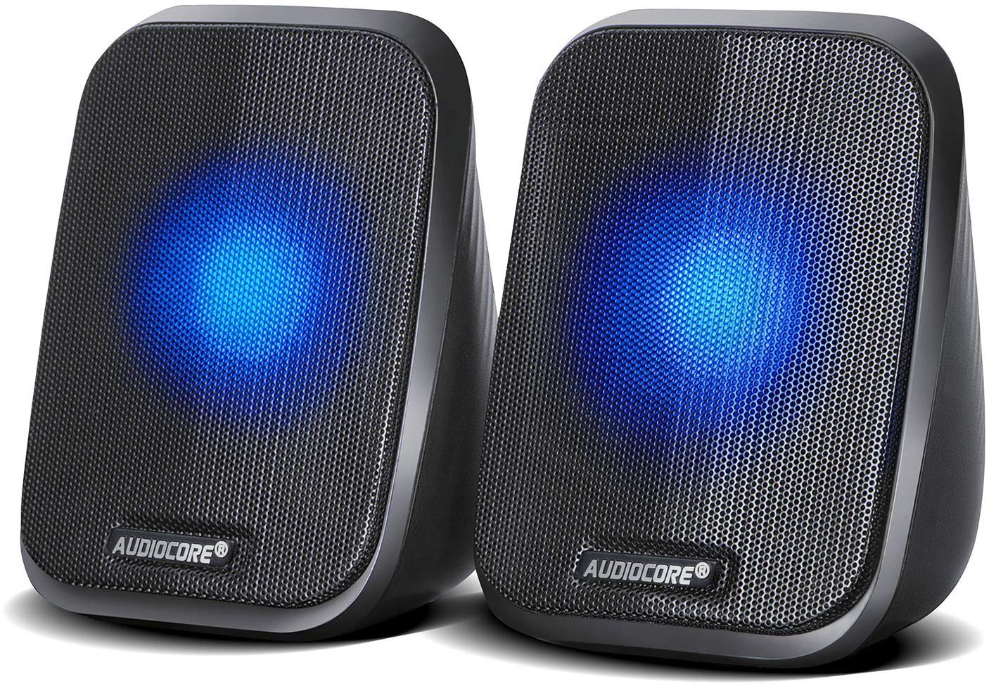 Audiocore Enceintes AudioCore AC835 USB (Noir)