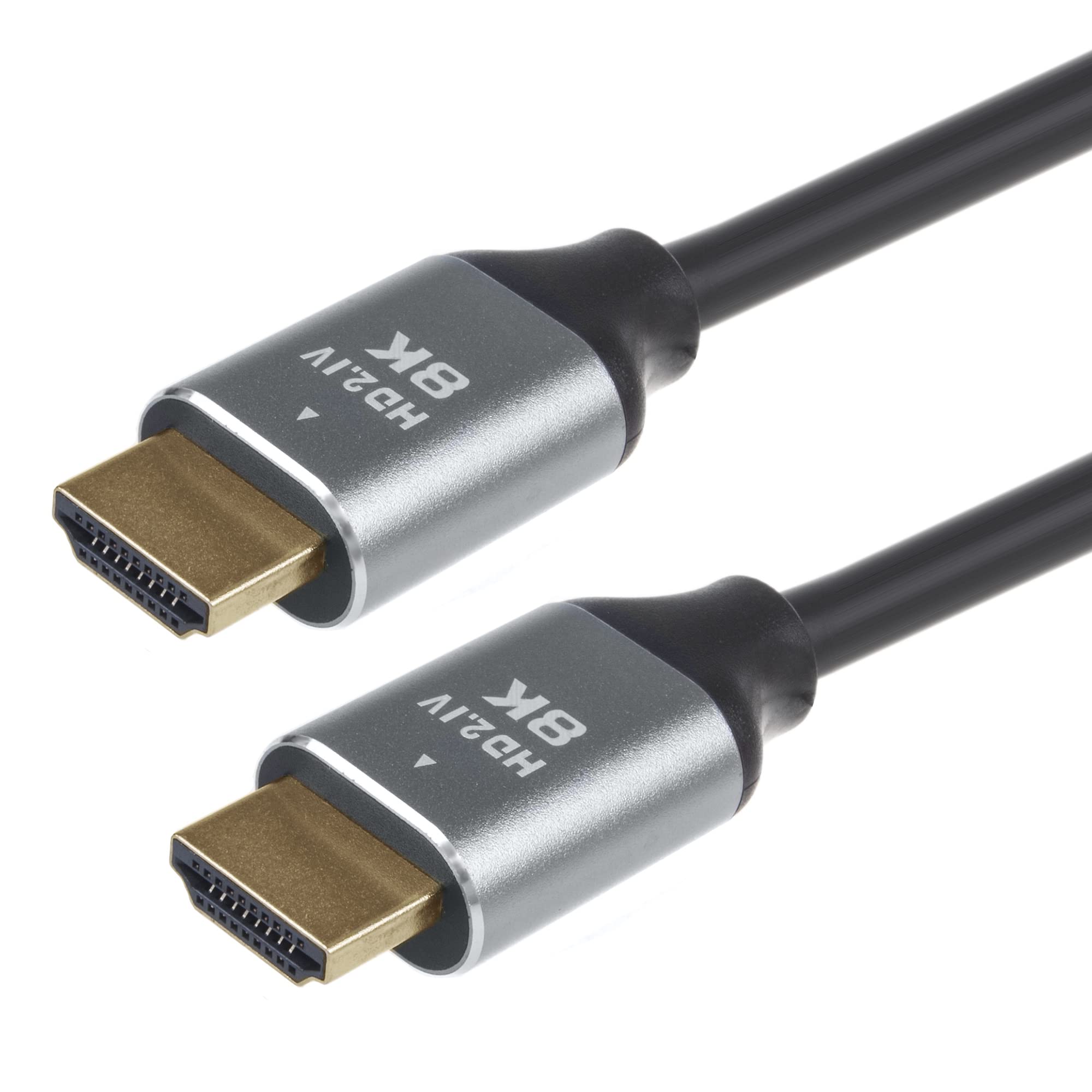 Maclean Energy Cable HDMI 2.1 Maclean 2m M/M (Noir/Gris)