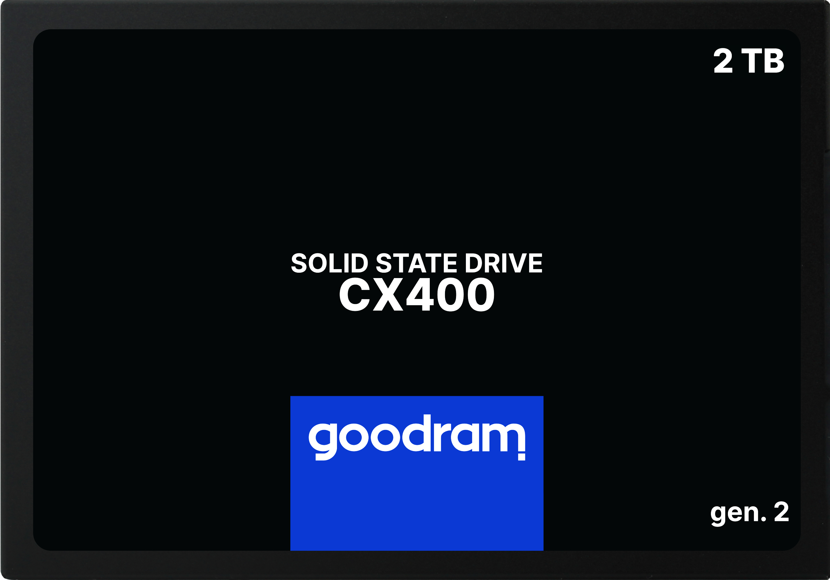GoodRam Disque dur SSD Goodram CX400 2,05 To SATA III 550 Mo/s Gen.2 résistant aux chocs