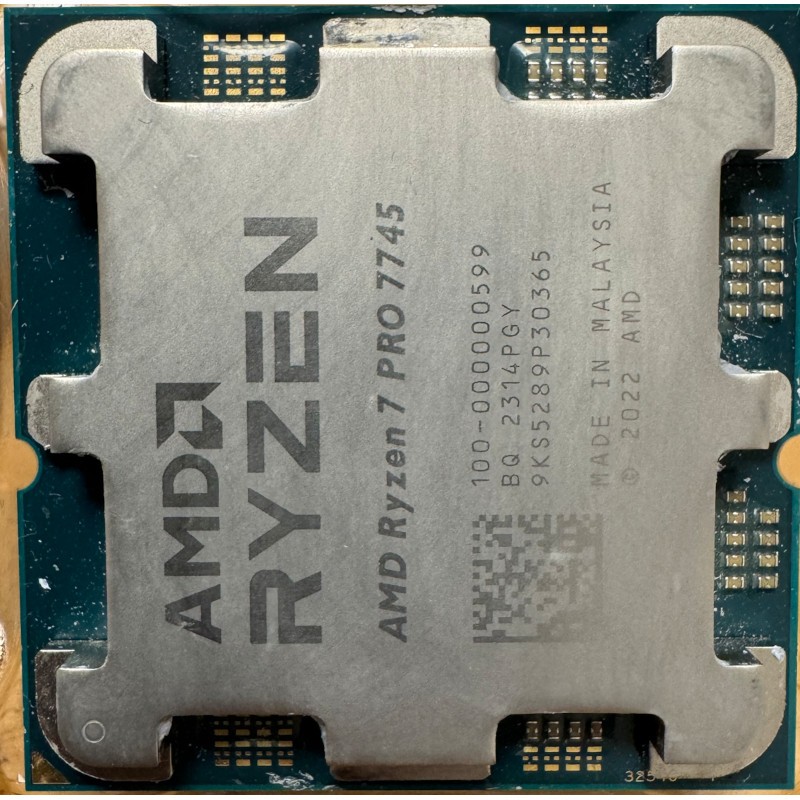 AMD Processeur Ryzen 7 PRO 7745 Socket AM5 8 Coeurs 5.3GHz