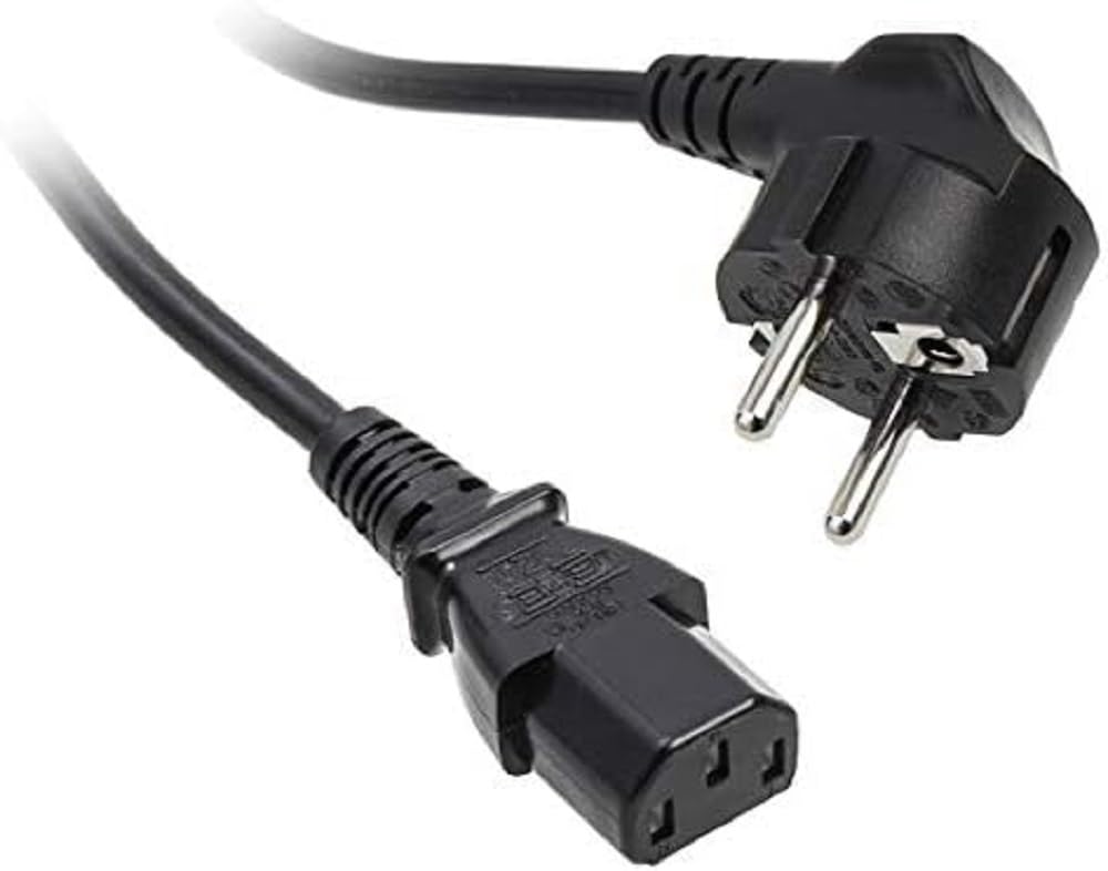 Kolink Netzkabel SchuKo sur Kaltgerätestecker C13 - 1,8m