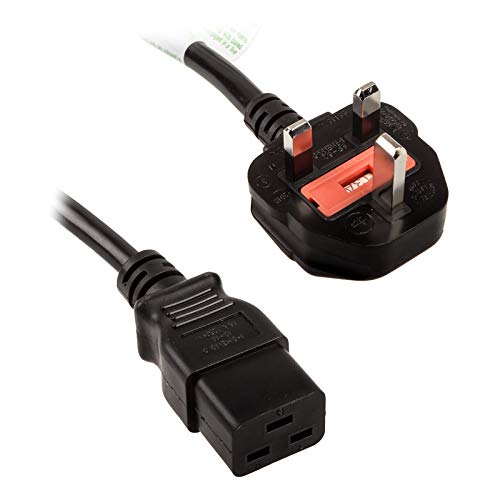 Kolink Premium-Netzkabel England (Type G) sur Kaltgerätestecker C19 - 1,8m