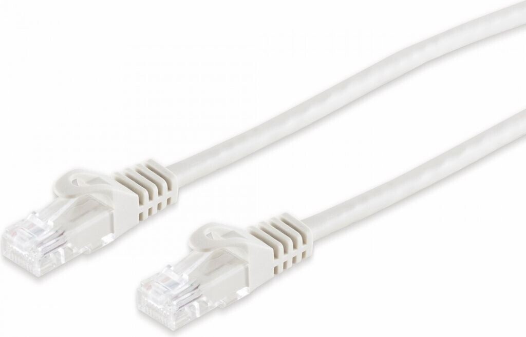 SHIVERPEAKS Shiverpeaks RJ45 Patchkabel U/UTP mit CAT7 Rohk., weiß 1m