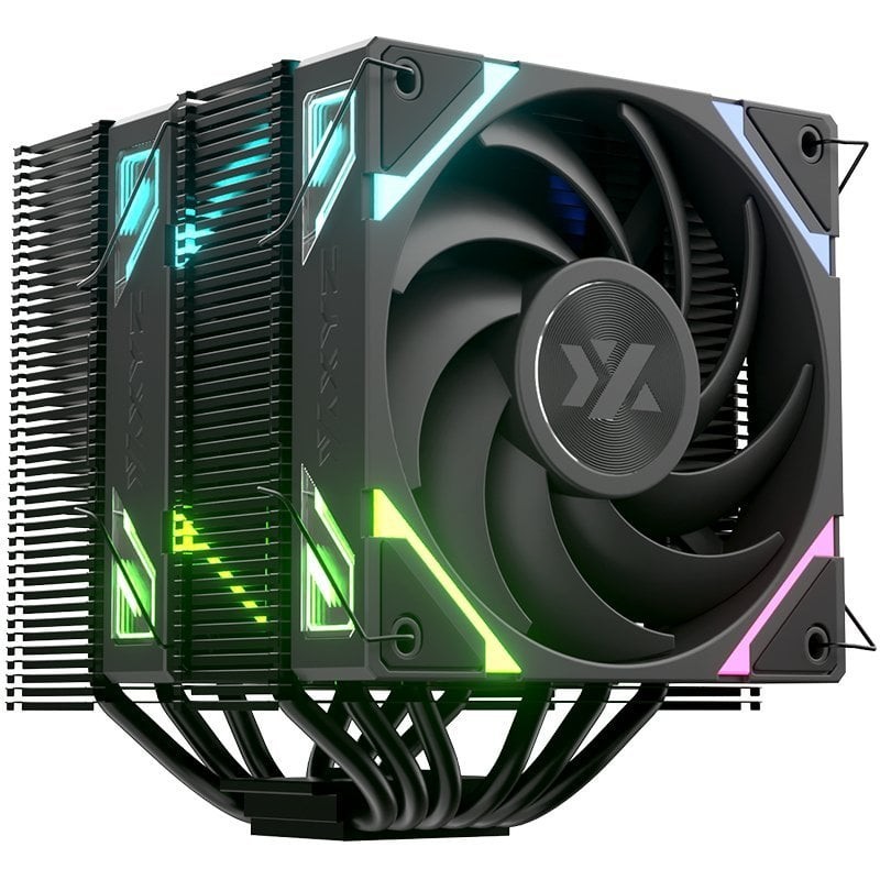 XYZprinting Ventilateur pour processeur  THERMAX 6 PULSAR ARGB (Noir)
