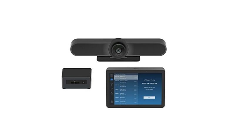 Logitech MTR Logitech Small Room (1 à 6 participants) comprenant :