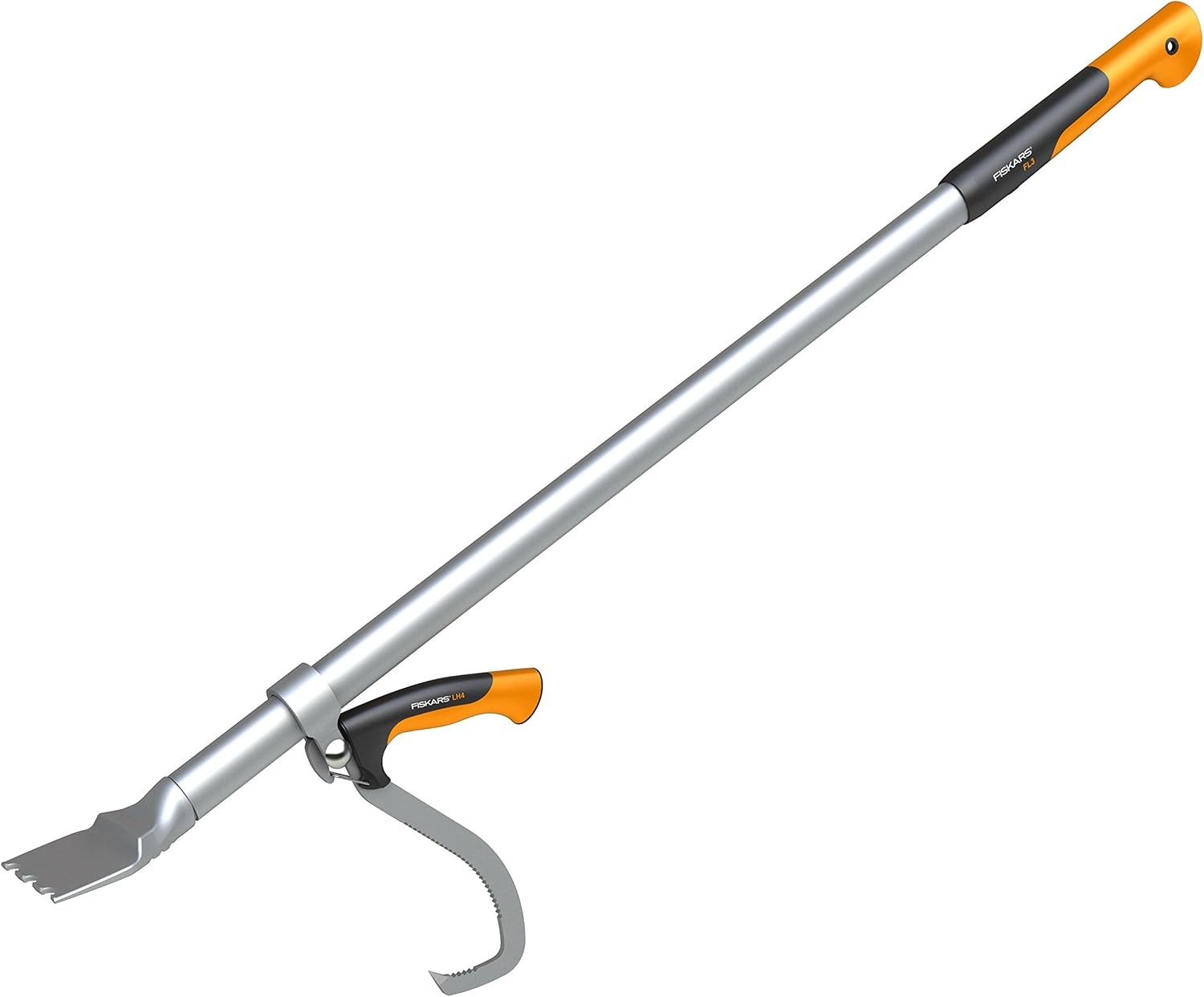 Fiskars WoodXpert Fällheber avec Wendehilfe M (schwarz/orange)