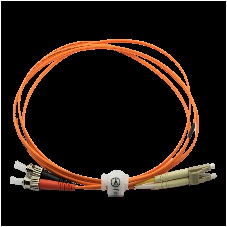 ekivalan Jarretière zip 2,0mm OM1 62,5/125 STPC/STPC LSZH orange 15m