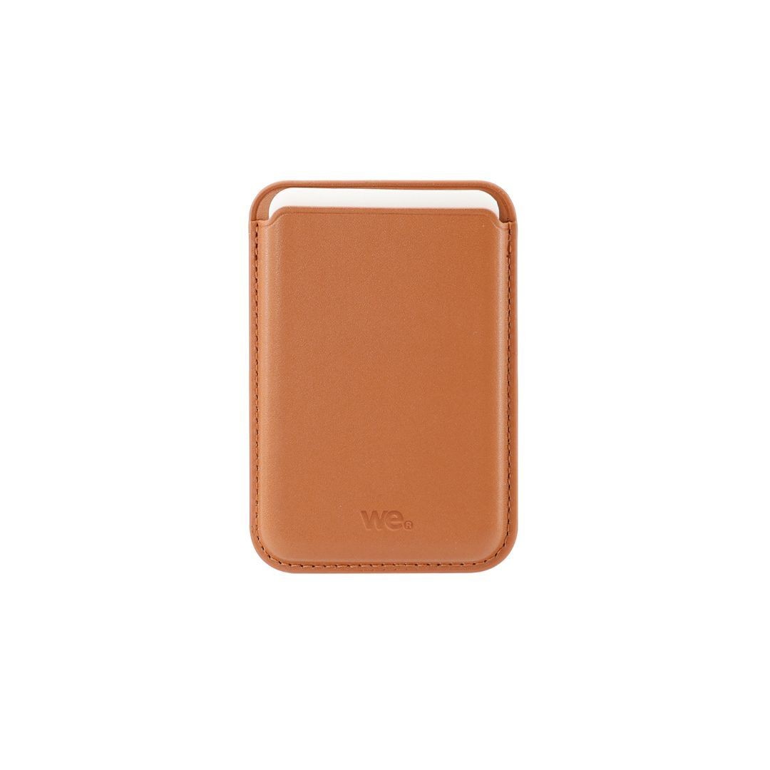 WE Porte-cartes magnétique compatible magsafe Marron