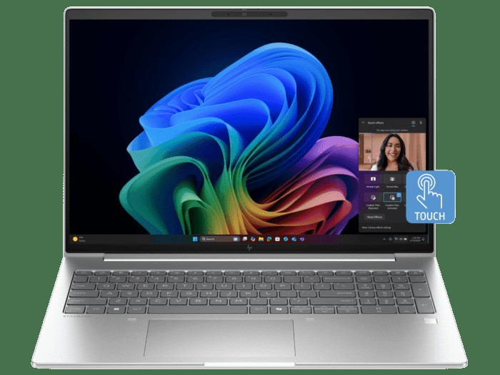 HP Ordinateur Portable EliteBook 6 G11 16 pouces Core Ultra 7 16 Go RAM 512 Go SSD QWERTY